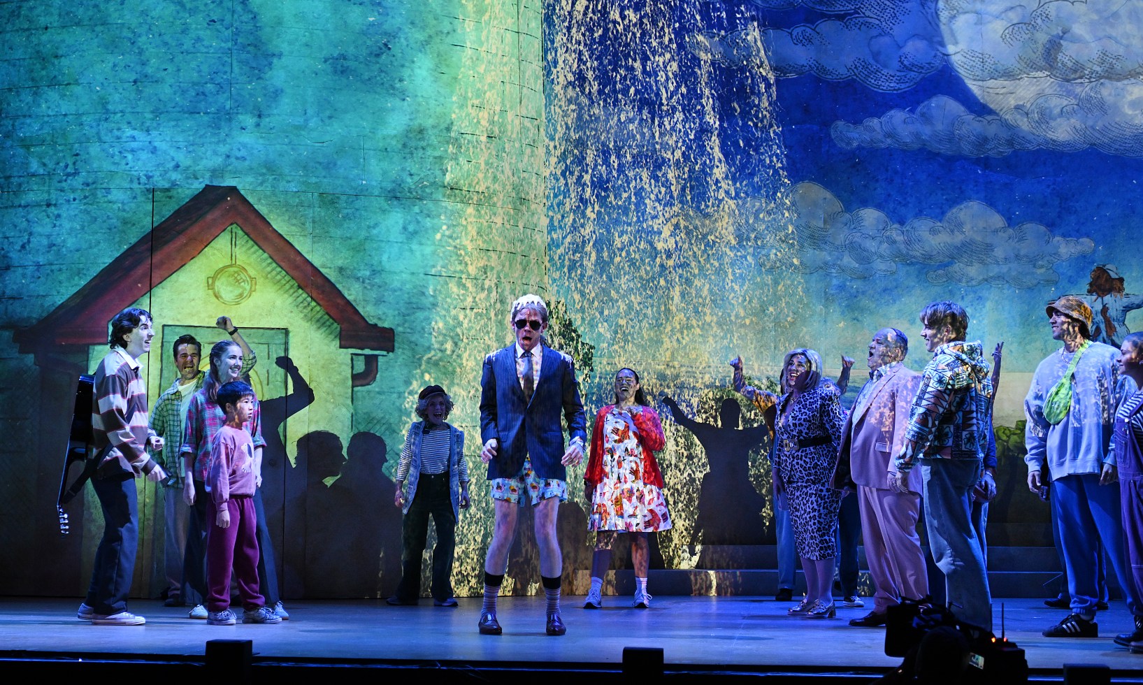 Round The Twist The Musical brings a much-loved Aussie children's book and TV series to the stage at QPAC. Photo: Lyndon Mechielsen