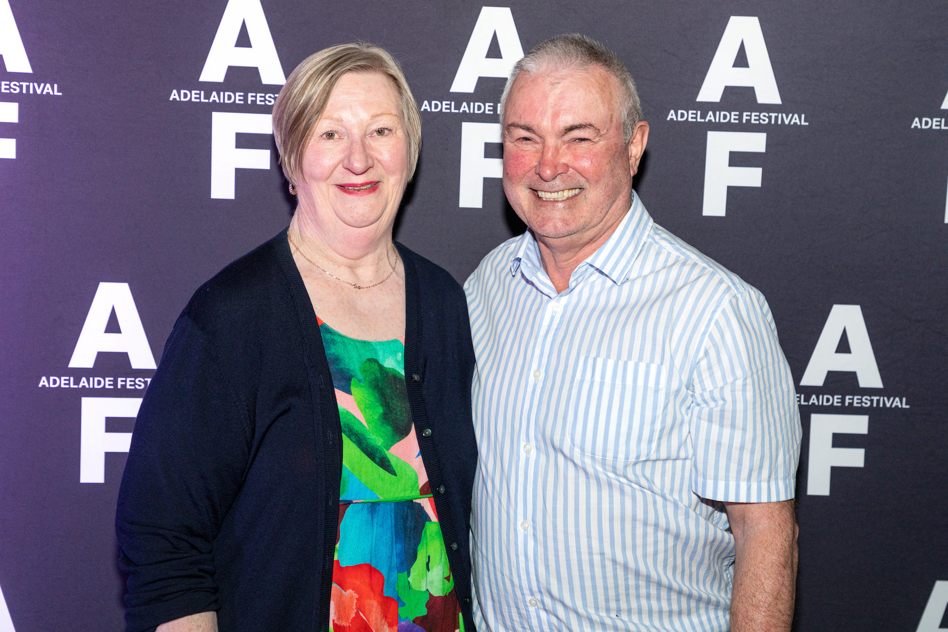 Sue Forrest and Gerry Butler