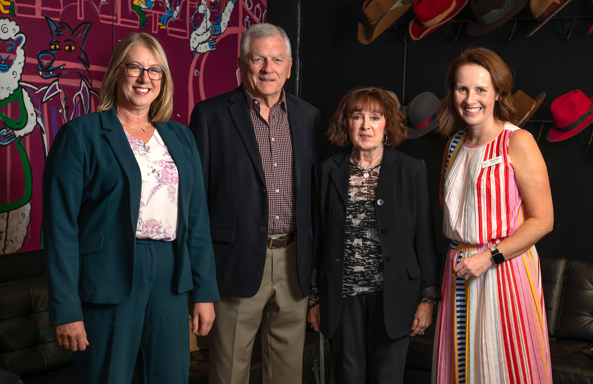 Tania Tonkin, Colin Causby, Kathryn Causby and Sophie Doyle