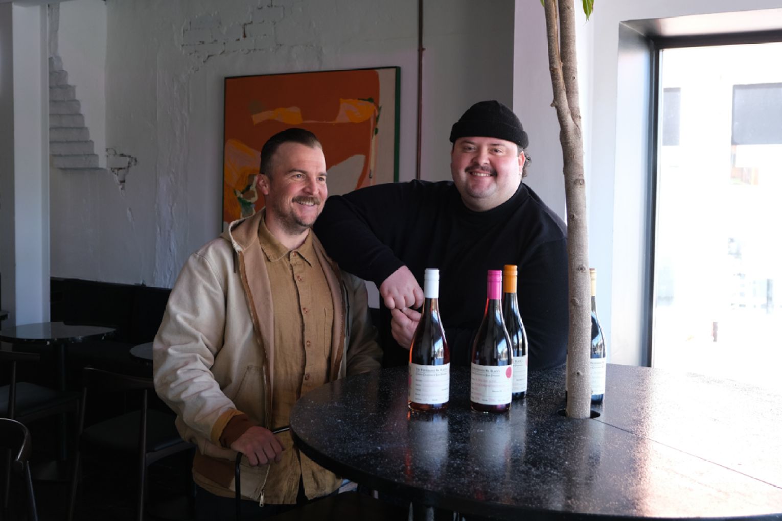 From L—R: James Hopkins and Adam Robinson