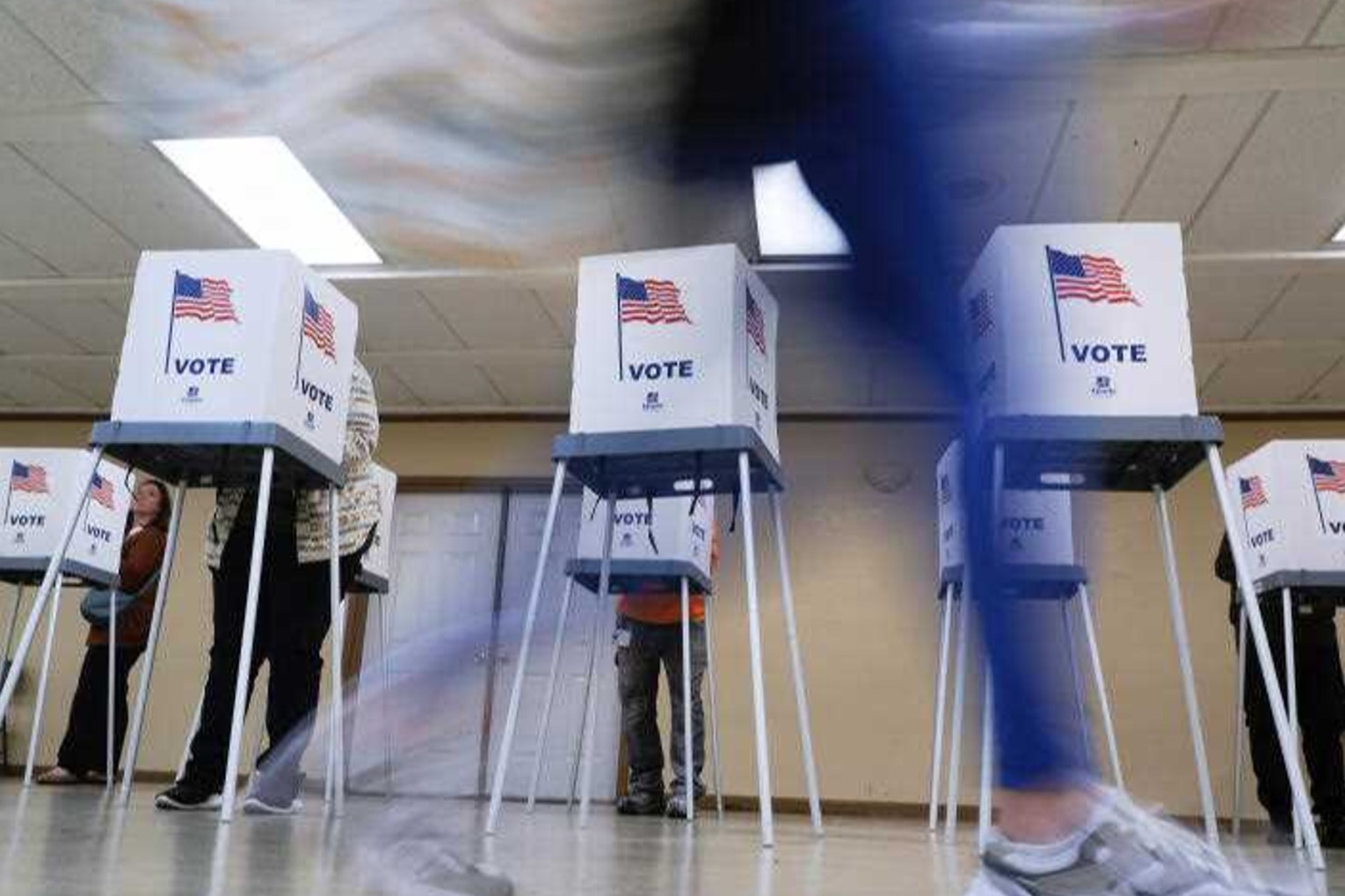 The polls have begun to close and counting has begun in a historic US presidential election. Photo: AP