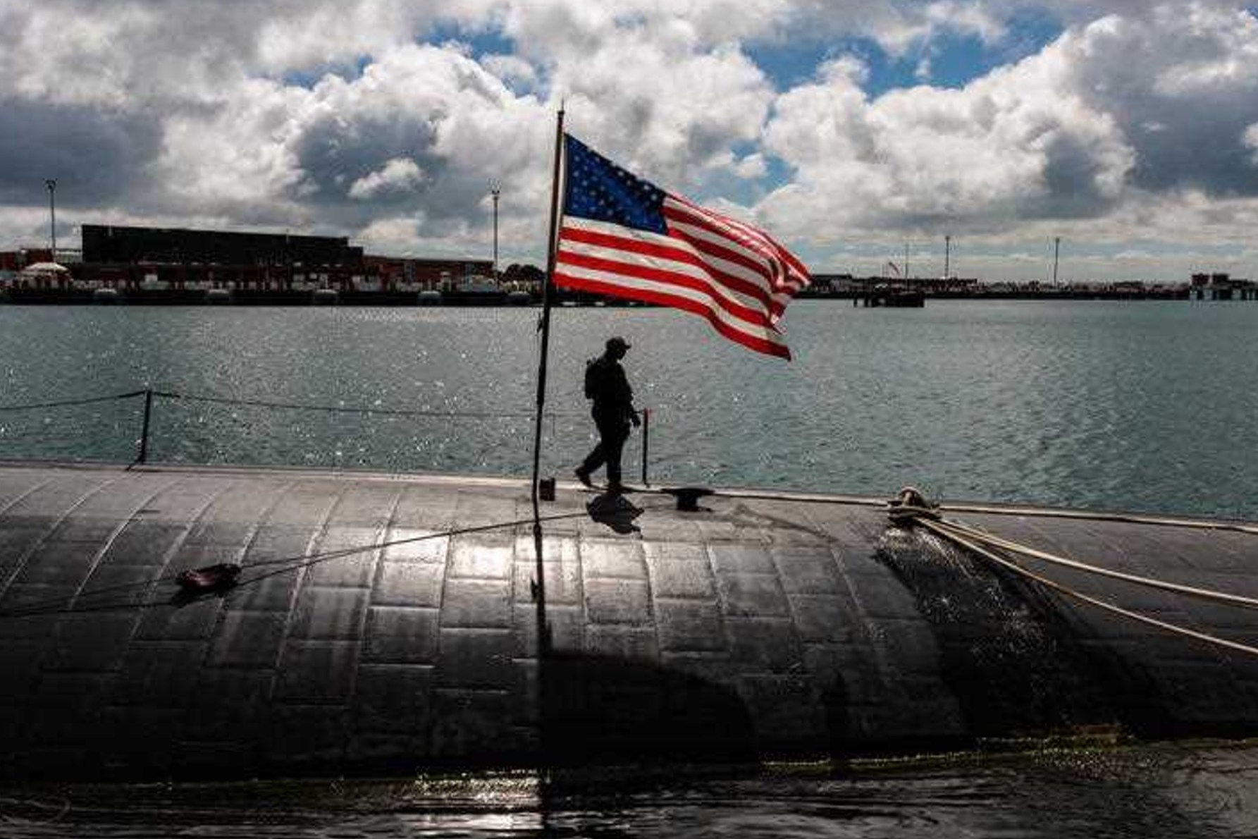 There are fears that a Trump presidency could scuttle the AUKUS deal on nuclear submarines. Photo: Richard Wainwright/AAP