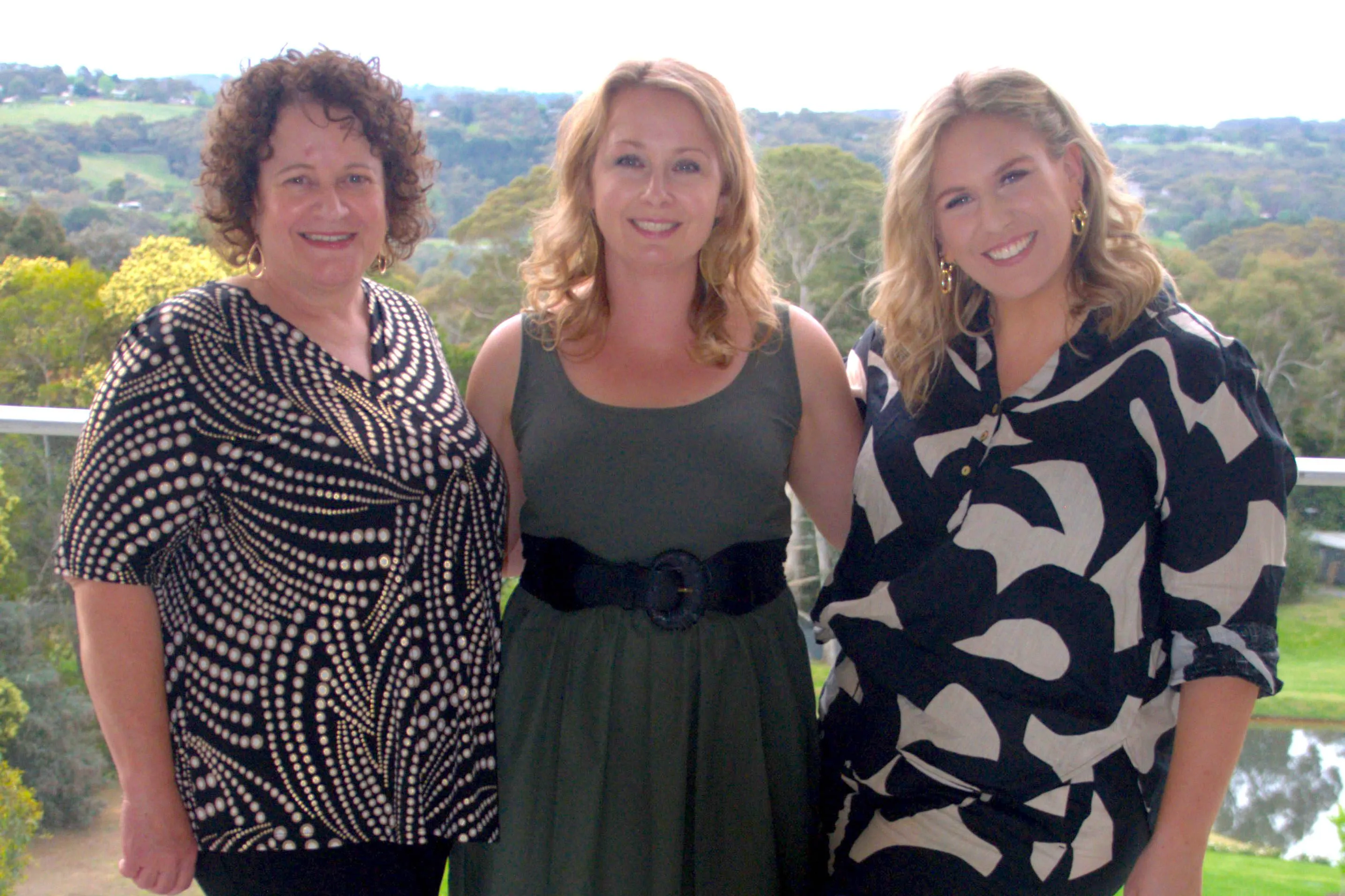 Wendy Grafton, Katie Wood and Sally Tarone