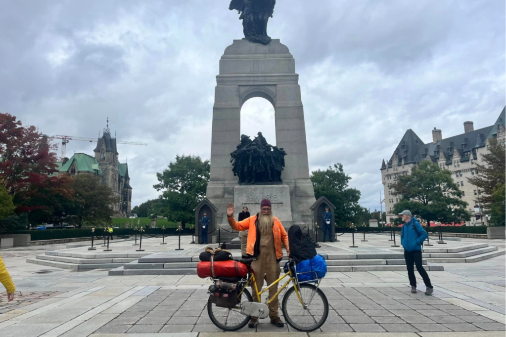 Thumbnail for Around the world bicycle quest of 30 years and 24,000 cemeteries