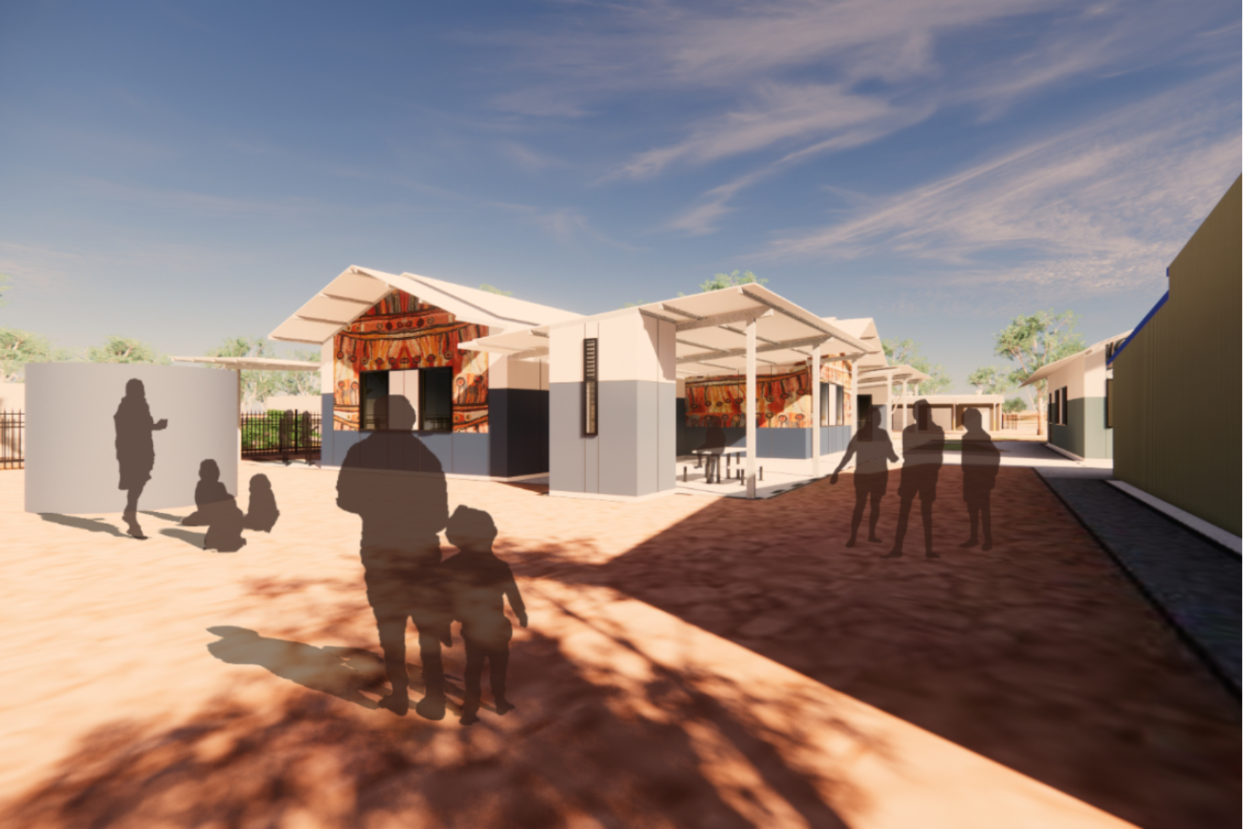 A B-12 school in the APY Lands will receive a $33 million upgrade. Image: supplied / Grieve Gillett Andersen