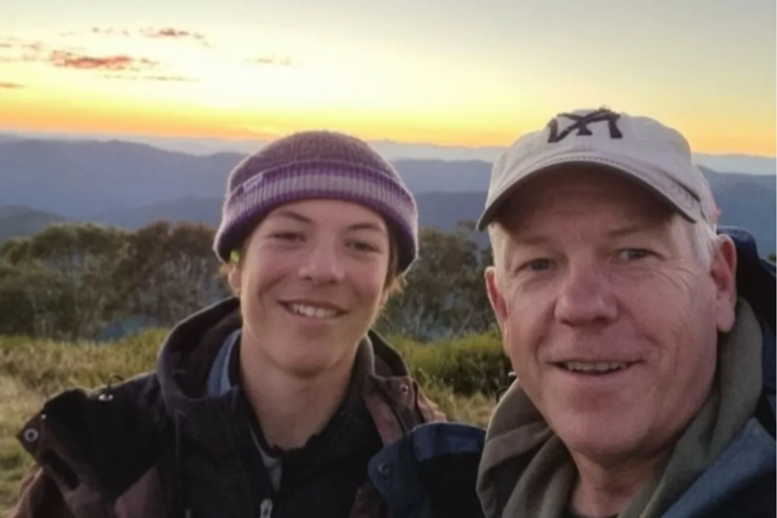 SA Police Commissioner Grant Stevens with son Charlie. Photo supplied by SA Police.