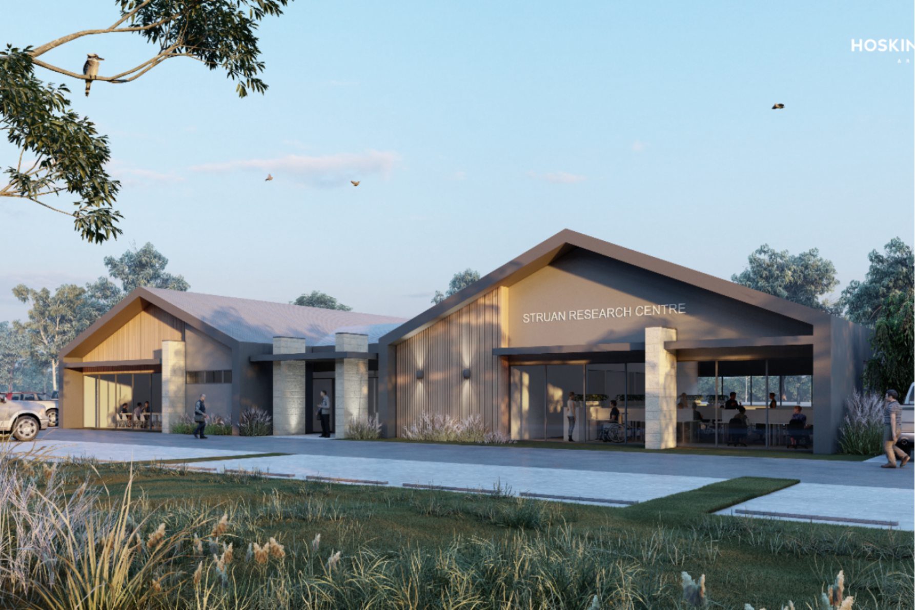 Designs for the new Struan Research Centre have been revealed. Image: supplied