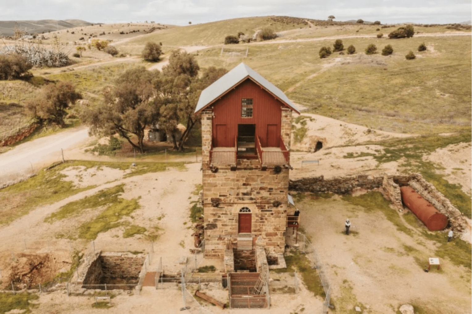 Two SA mining sites have achieved a significant step towards a UNESCO World Heritage Listing. Photo: Burra and Moonta Australian Cornish Mining Sites