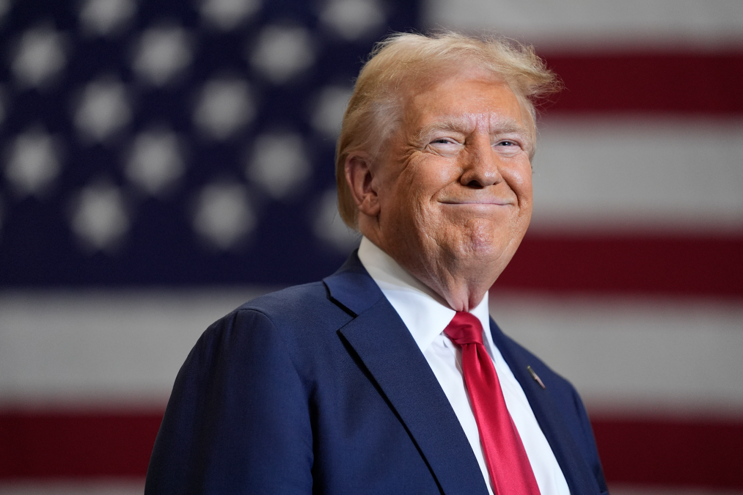 A major Australia-linked copper project planned for the US has got the backing of Donald Trump. Picture: AP Photo/Evan Vucci.