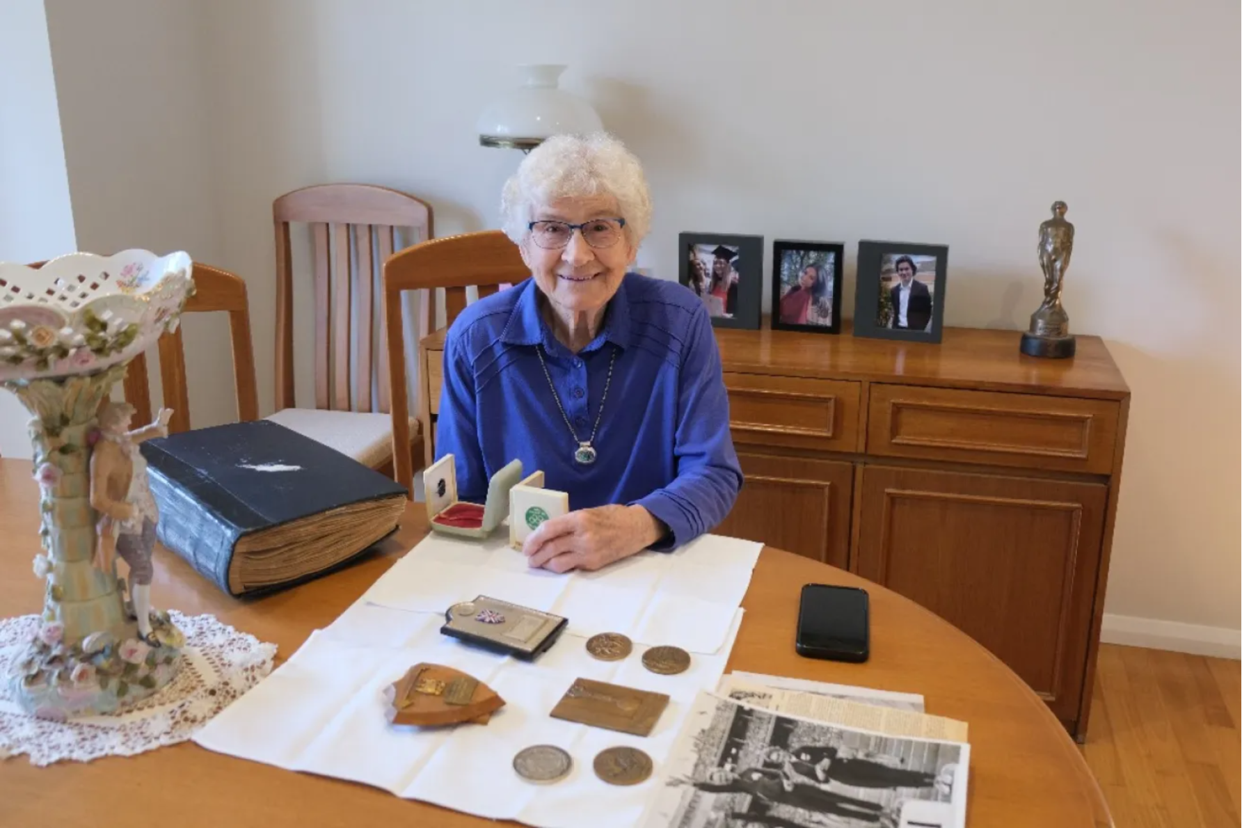 Norma Thrower was once one of the world's best hurdlers, competing in two Olympics and setting a world record. Photo: Isabella Kelly/InDaily