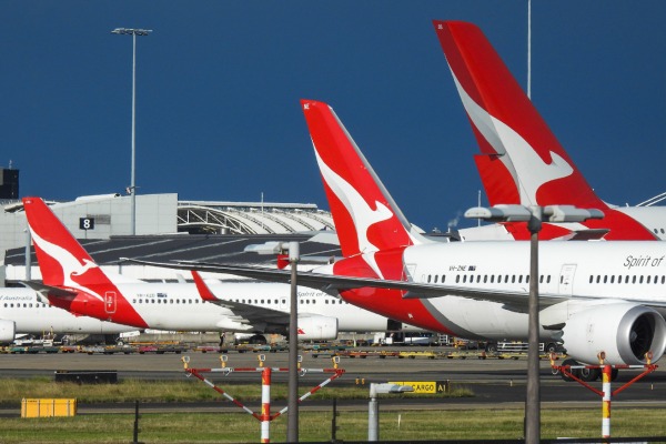 Thumbnail for Qantas denies hoarding flight slots at major airport