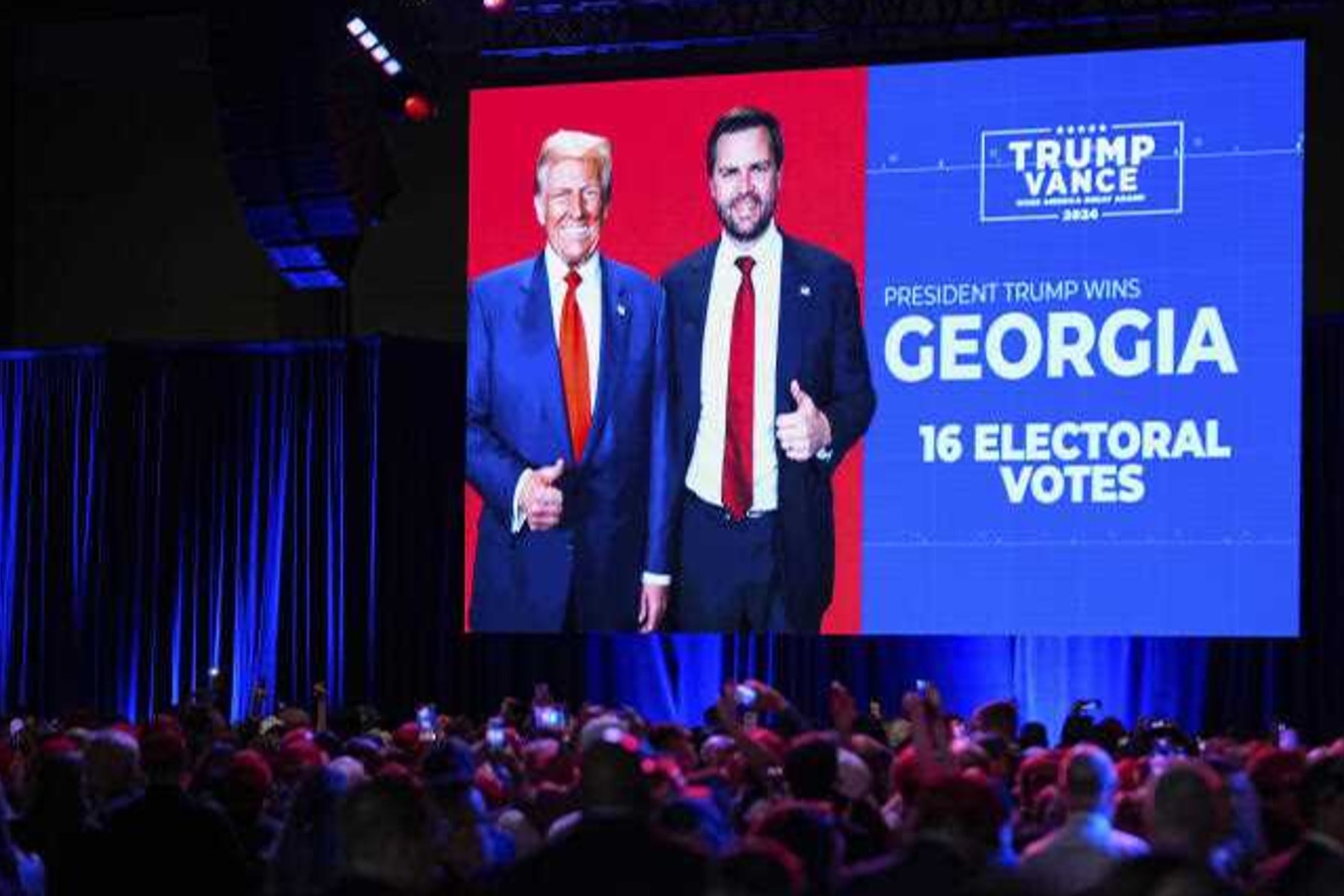 Republican former president Donald Trump has opened up a lead over Democratic rival Kamal Harris. Photo: AP