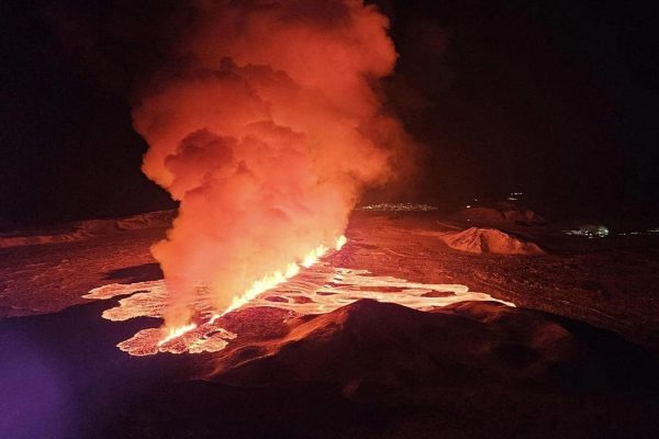 Thumbnail for Iceland volcano erupts for tenth time in three years