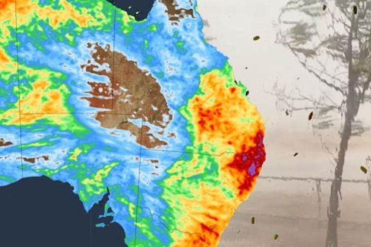 Thumbnail for Freak storms bring cyclonic winds, lashing rain
