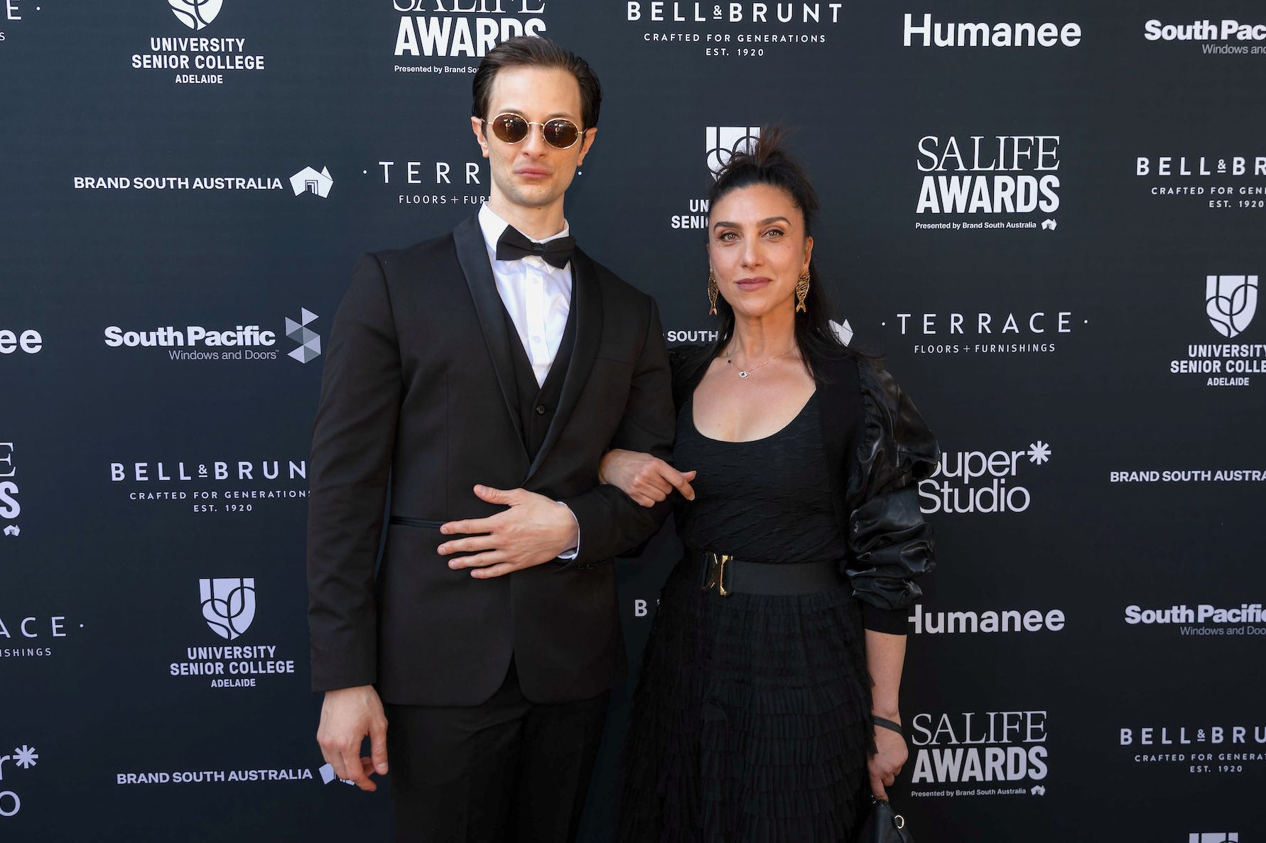 Adam Ovadia and Elena Carapetis