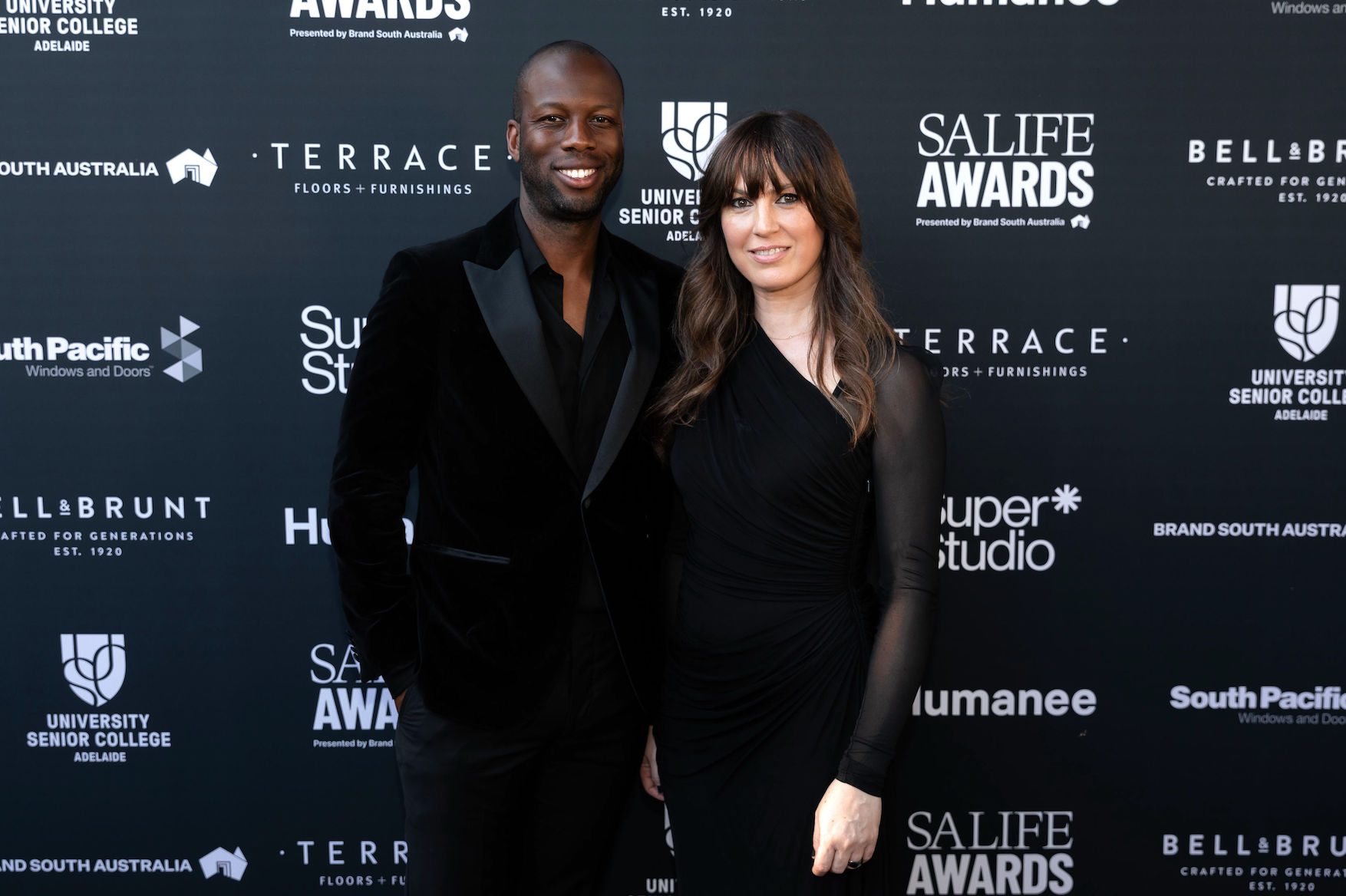 Bruce Djite and Rosina Di Maria