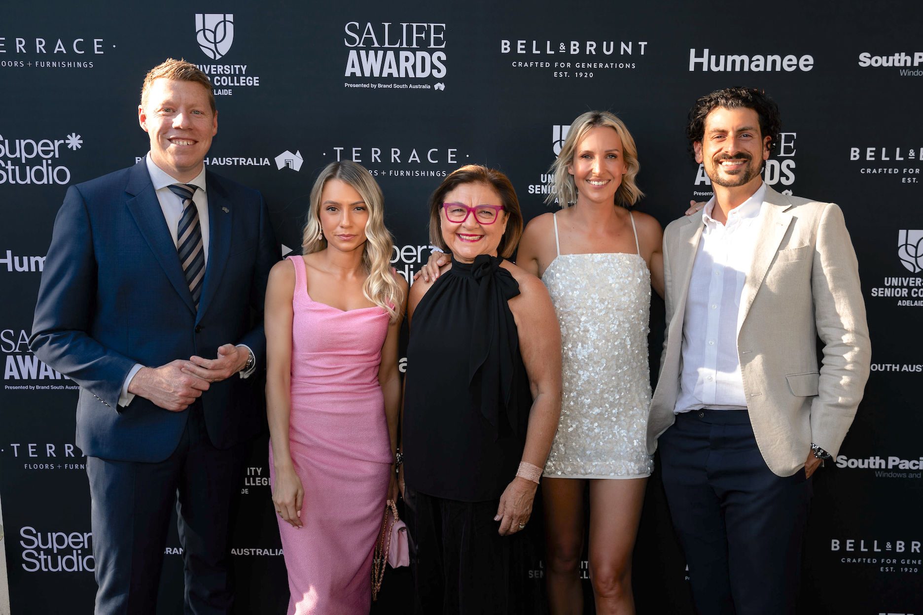 The Honourable Joe Szakacs MP, Jade Torres, Jane Jeffreys AM, Rebecca Morse and George Georgianis