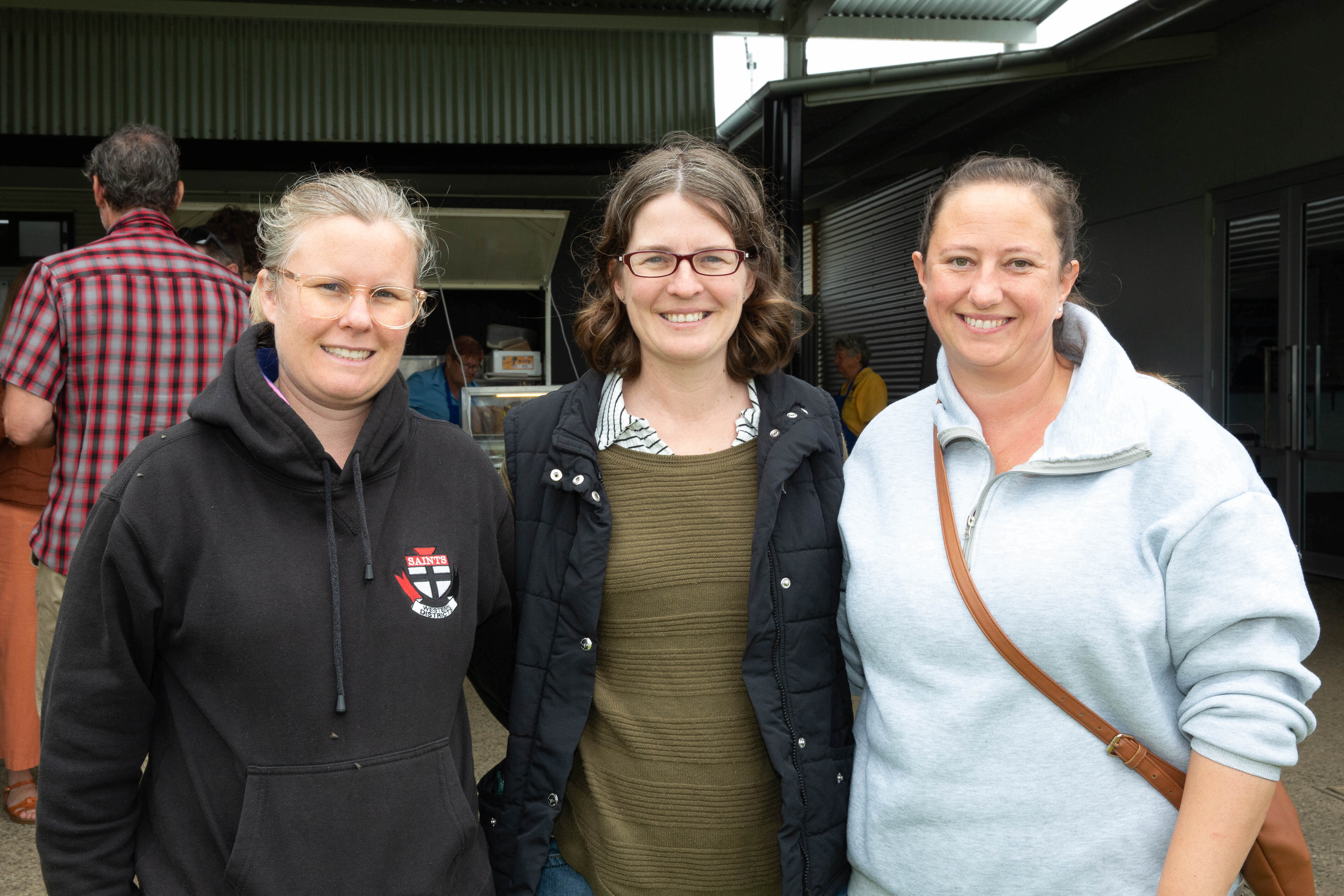 Kate Buck, Leah Couchman and Abbe White