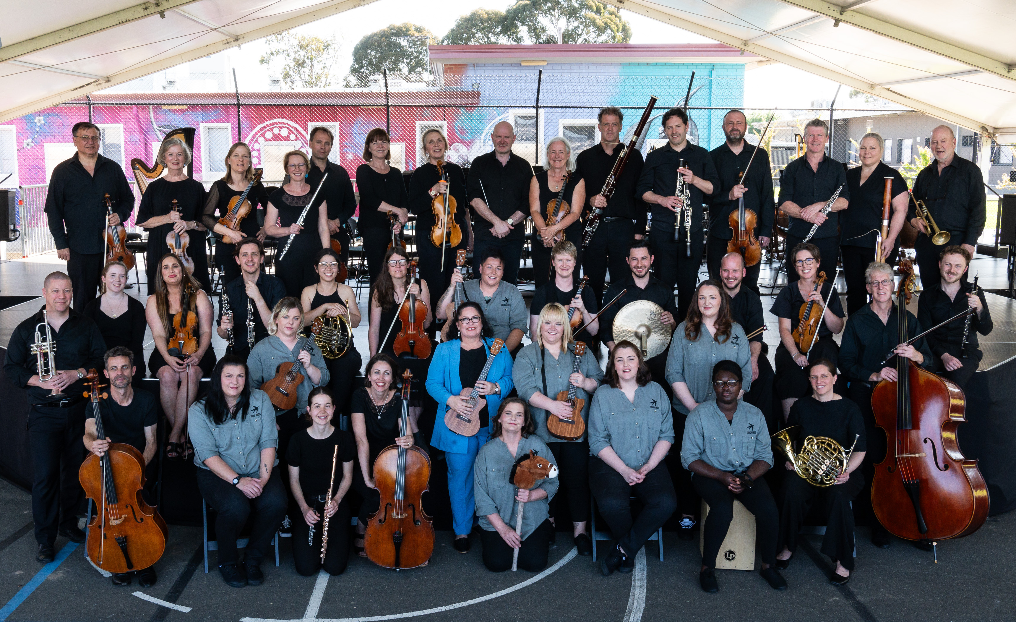 The Songbirds with the Adelaide Symphony Orchestra.