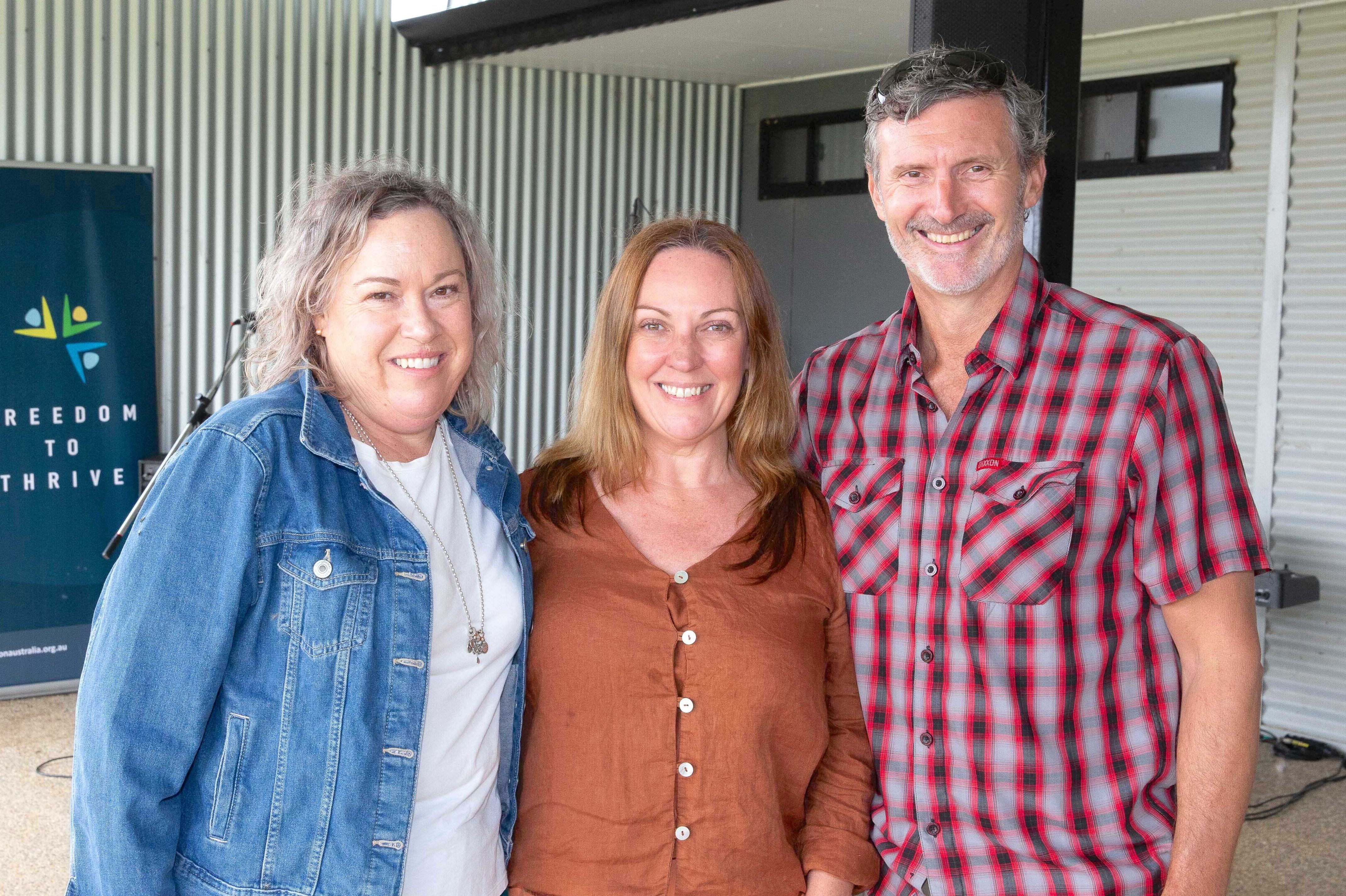 Sonia Sheppard, Tammy Elvin and Tony Cole