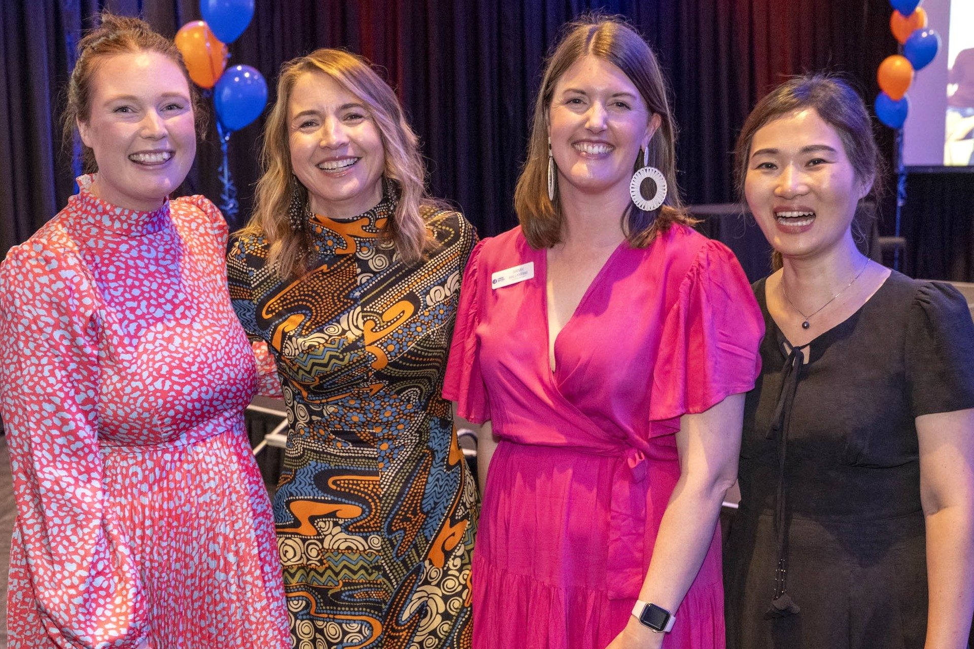 Adrienne Worrell, Cathie Brown, Sarah Ballantine and Amber Jung