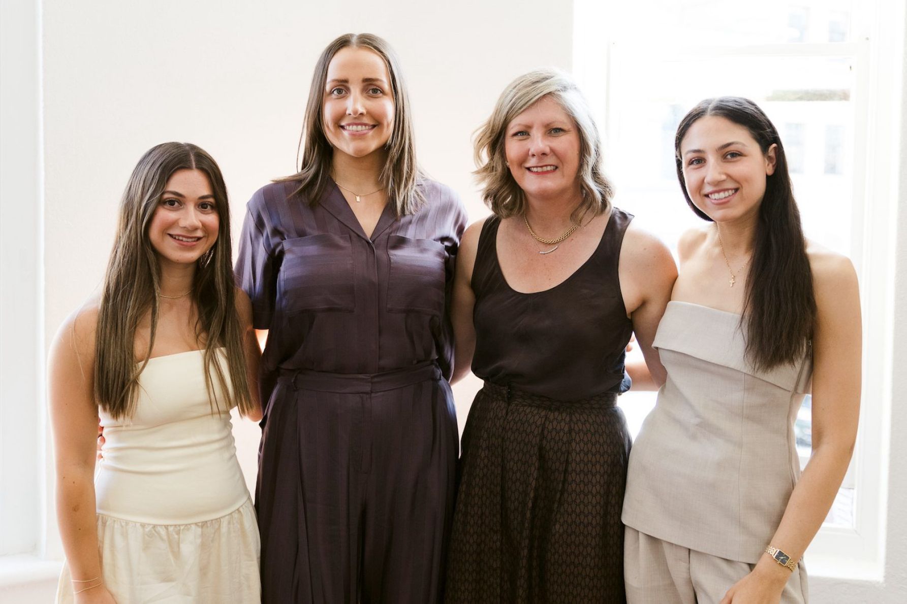 Claudia Ielasi, Jess Sexton, Belinda Bocson and Chiara Carzo