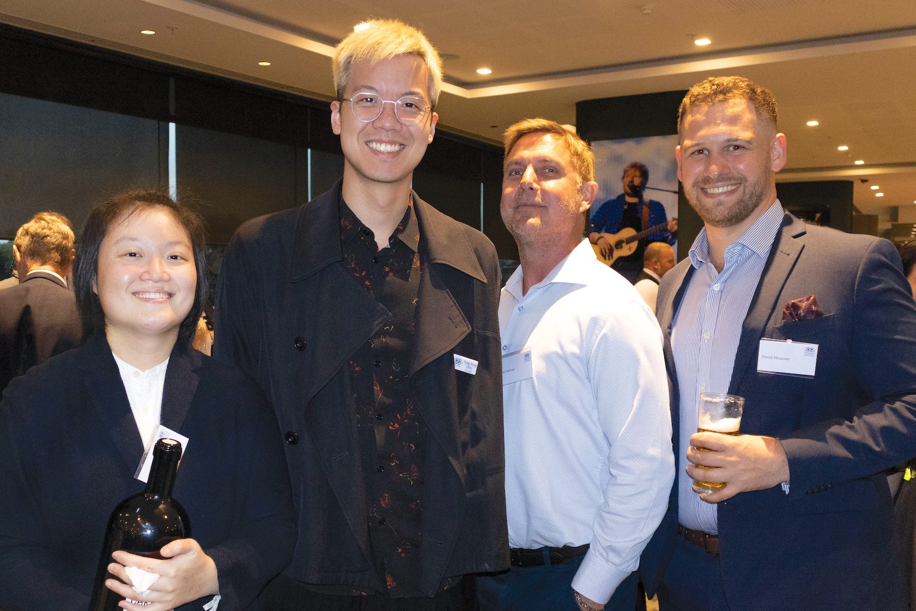 Dr Yun Ji Oh, Dr Yung Seng Chee, Robin Callinan and David Messner