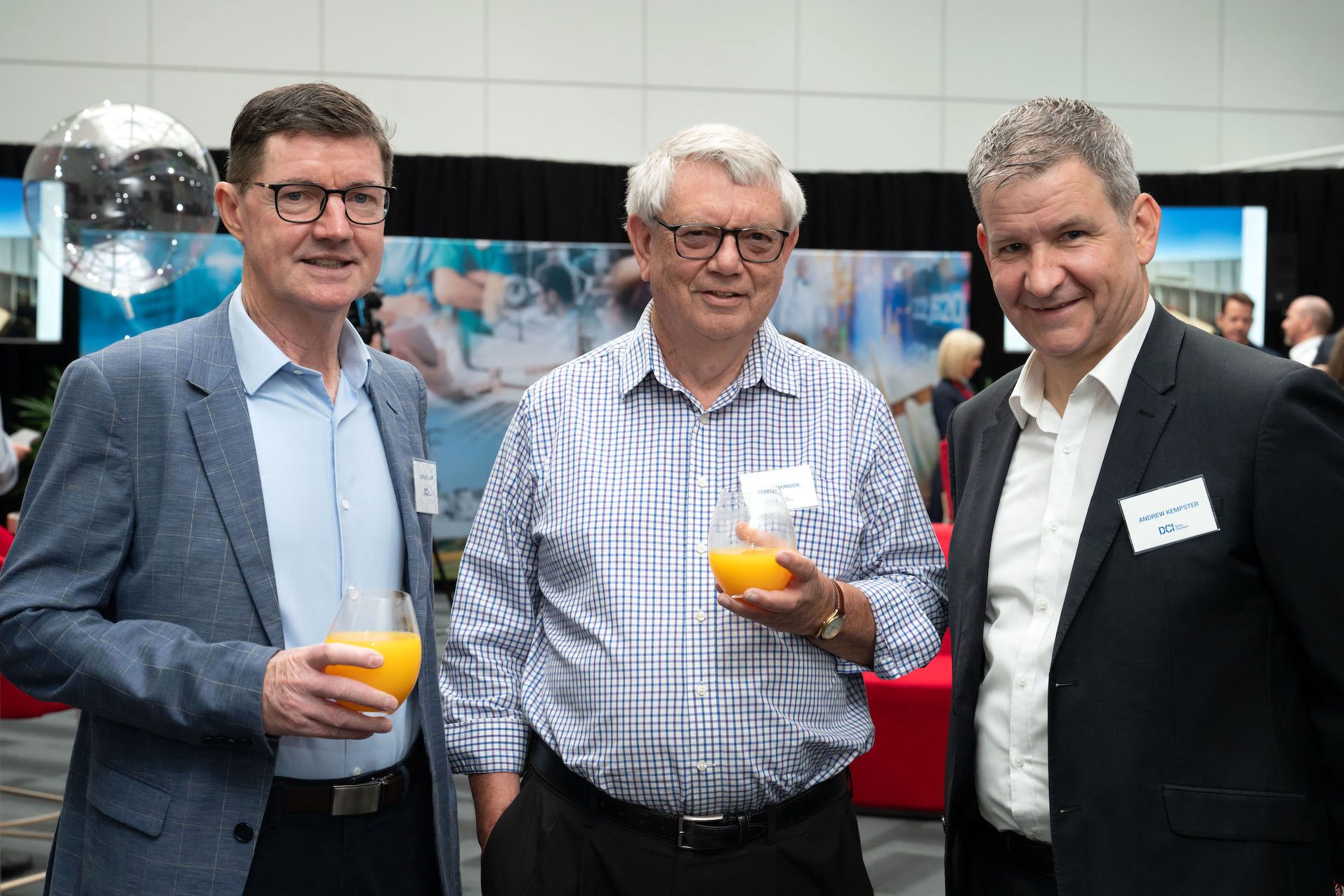 Gerard O’Leary, John Maunder and Andrew Kempster