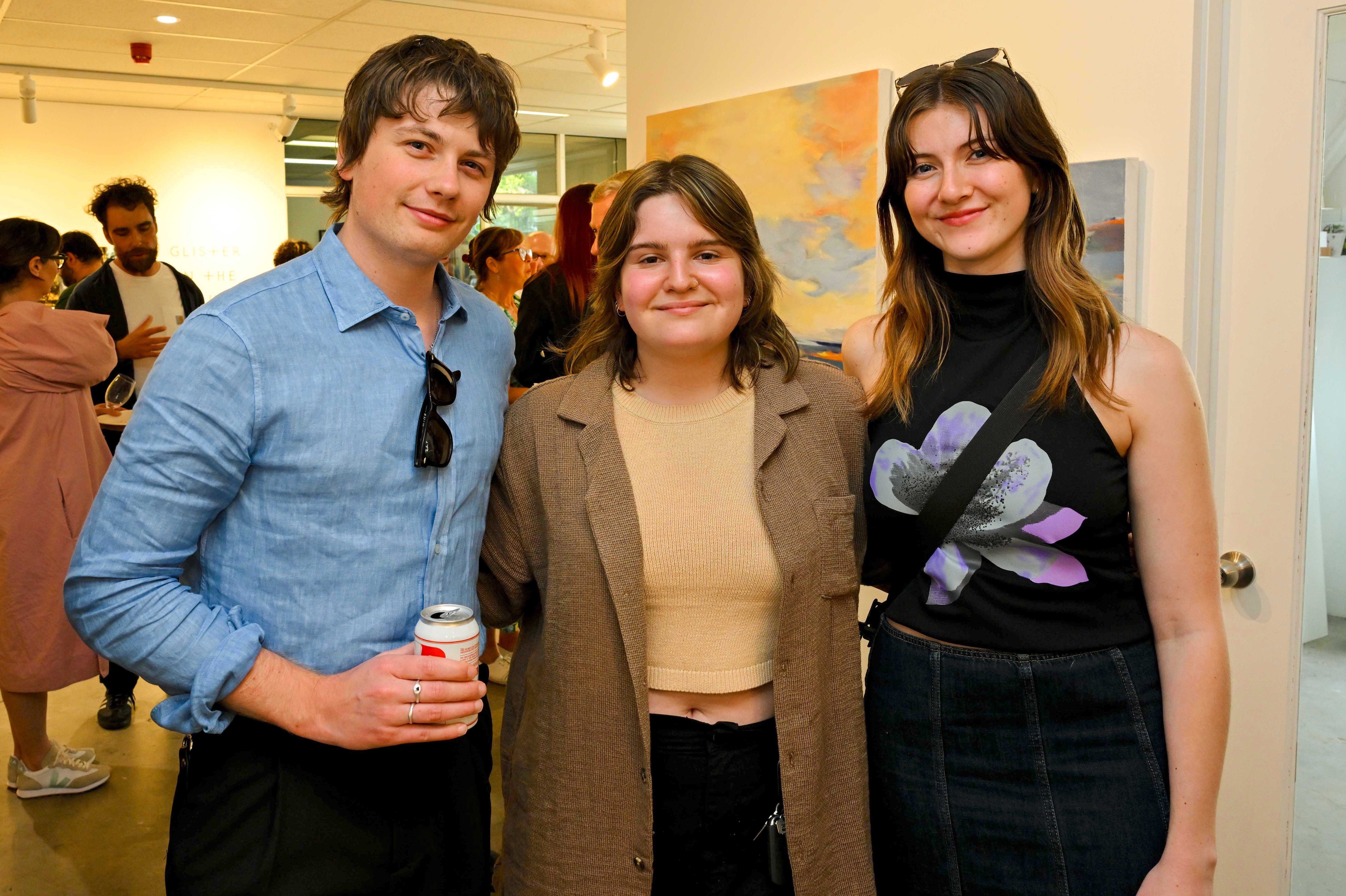 Harry Evans, Bianca Feher and Emily Avard