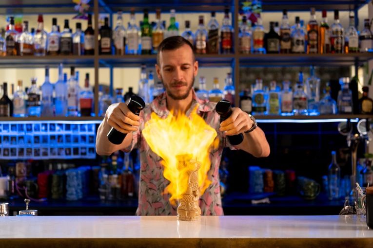 Thumbnail for The drinks at High Spirits are fire