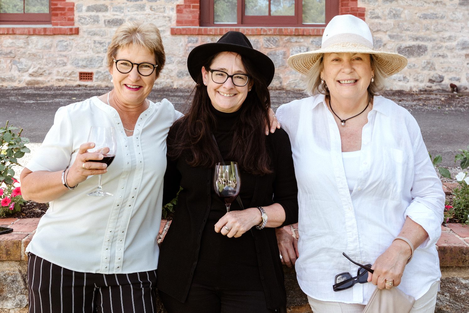 Judy Argent, Louisa Rose and Sue Greening