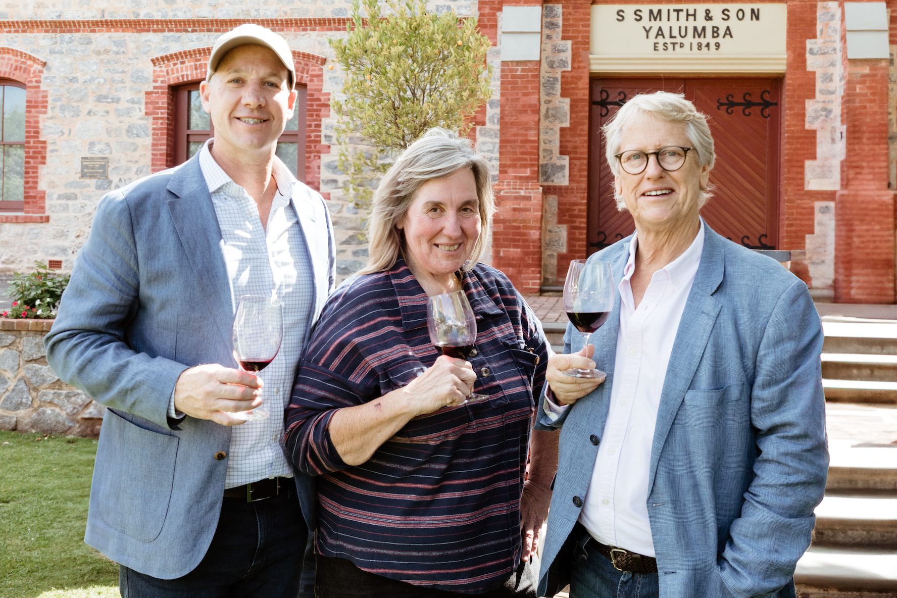 Karl Martin, Jane Ferrari and Robert Hill-Smith