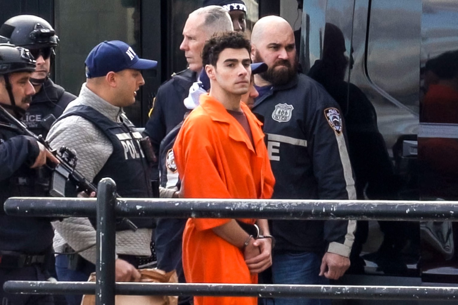 Luigi Mangione has been transferred into the custody of New York City police. Photo: AAP