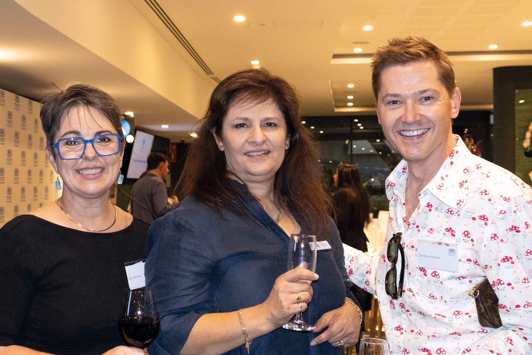 Lyb Carman, Associate Professor Sharon Liberali AO and Dr Peter Alldritt