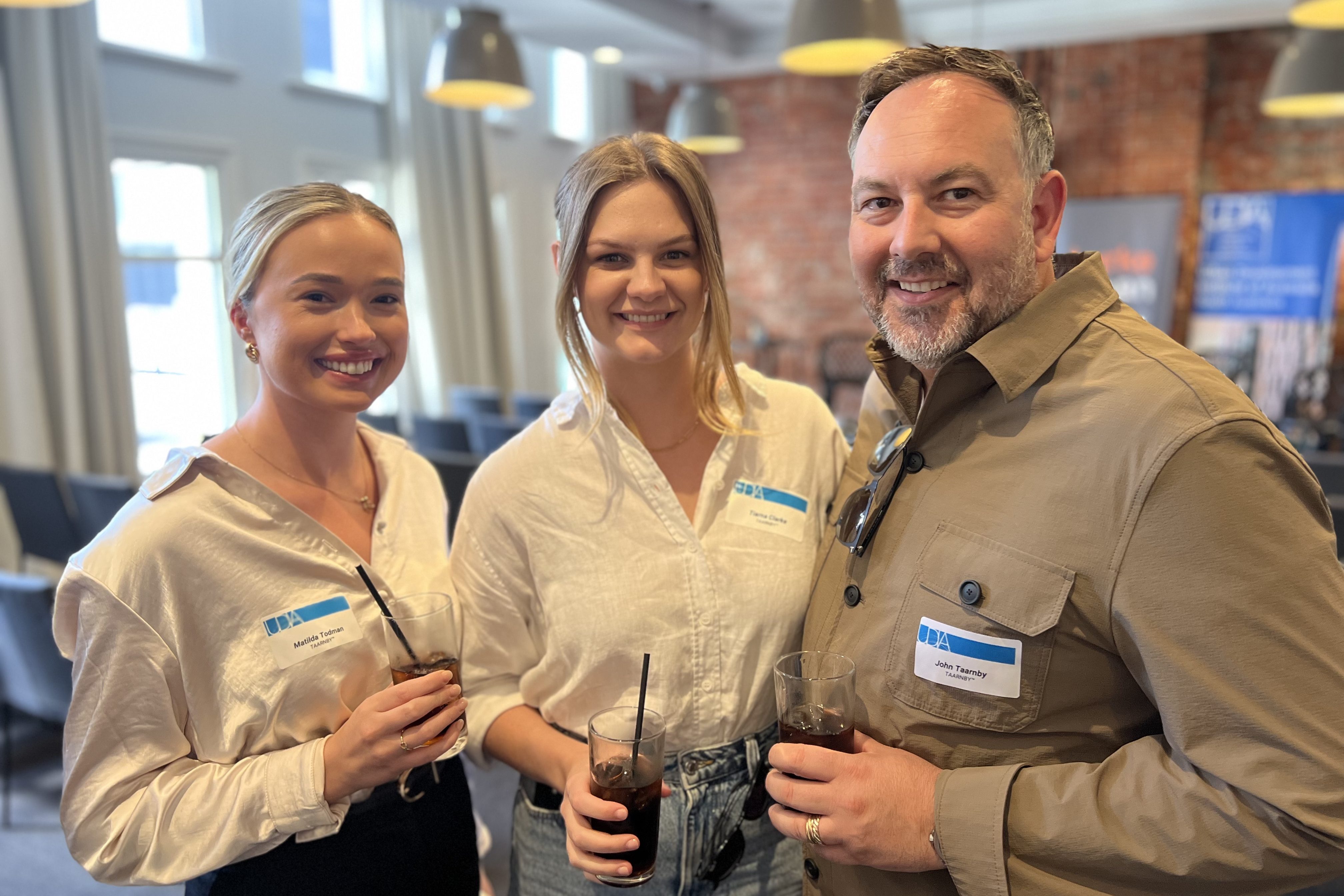 Matilda Todman, Tiana Clarke and John Taarnby