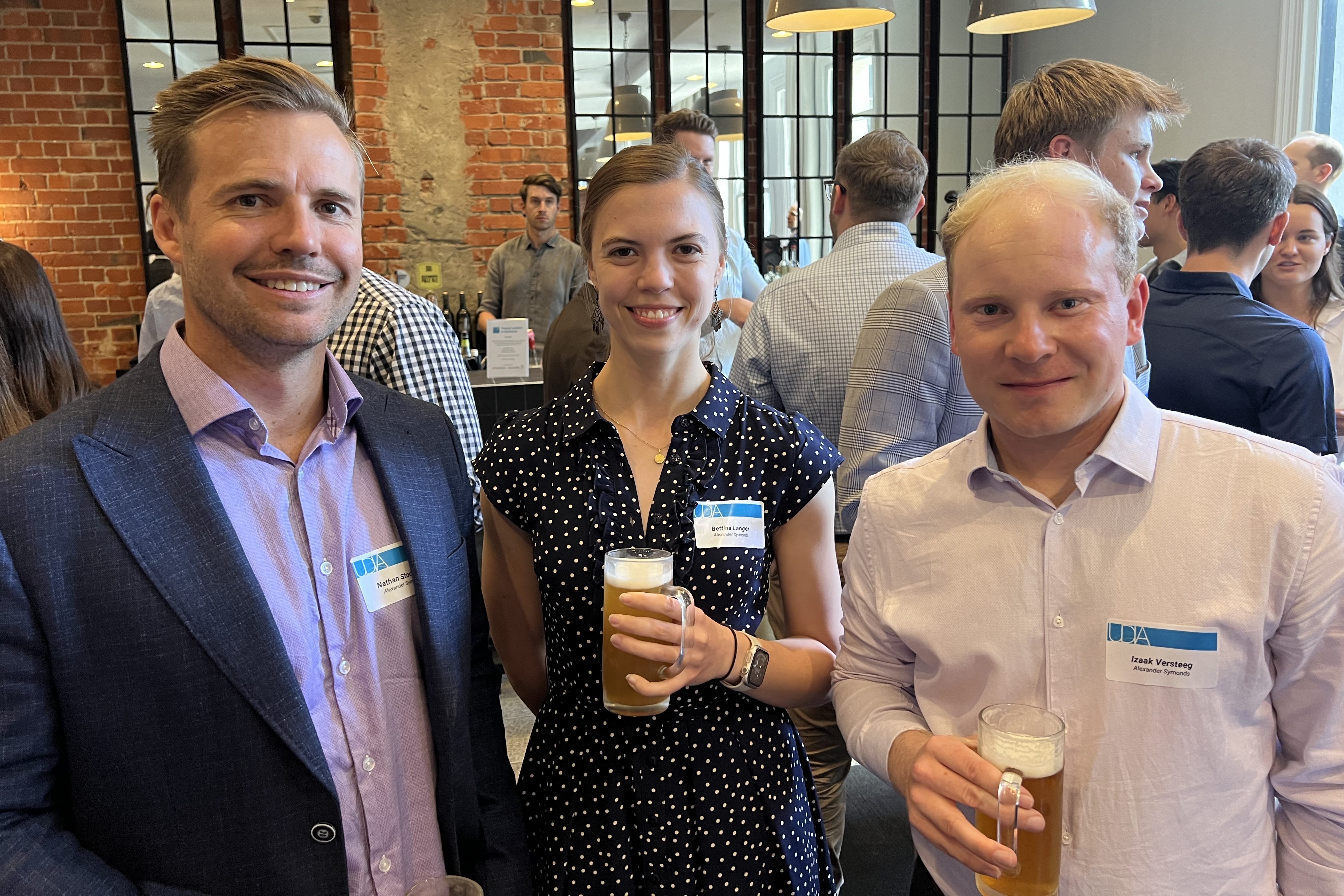 Nathan Stockley, Bettina Langer and Izaak Versteeg