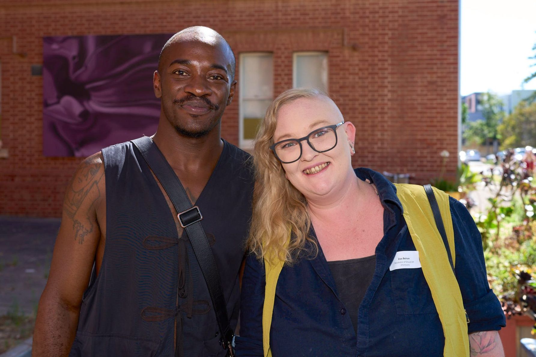 Pierre Mukeba and Zoe Behan