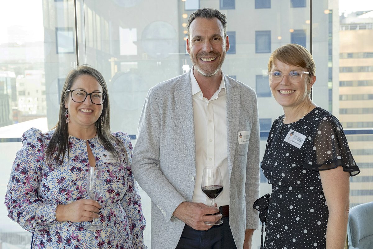 Deborah Netolicky, Richard Zanchetta and Nancy Johnson