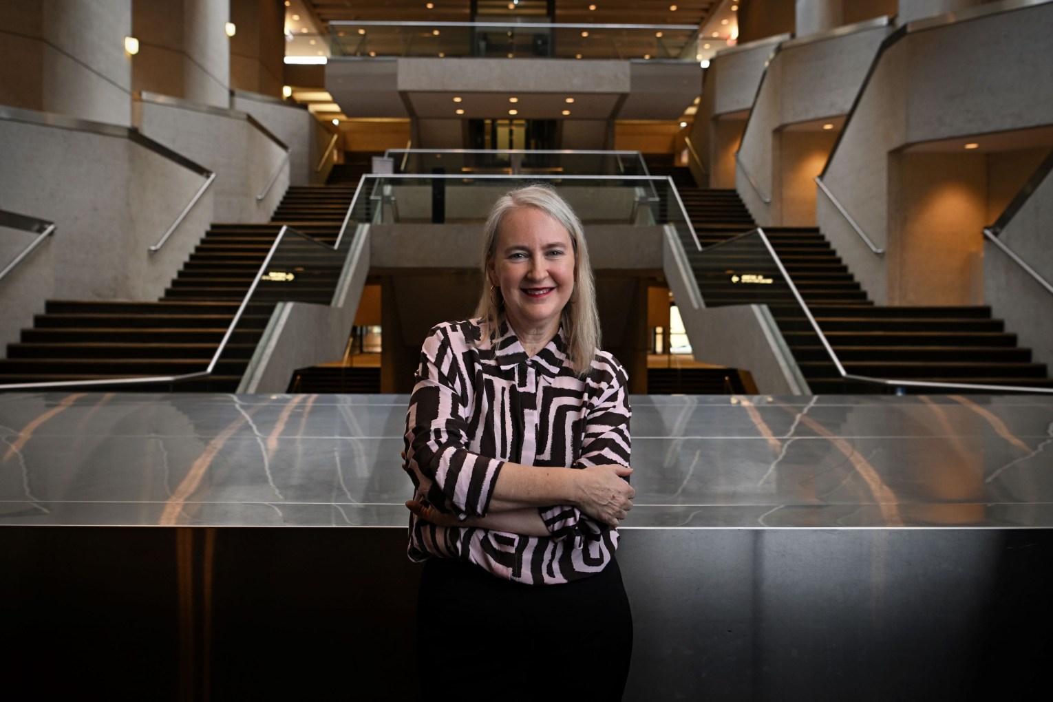 Rachel Healy is thrilled to be the new head honcho at QPAC. Photo: Lyndon Mecheilsen