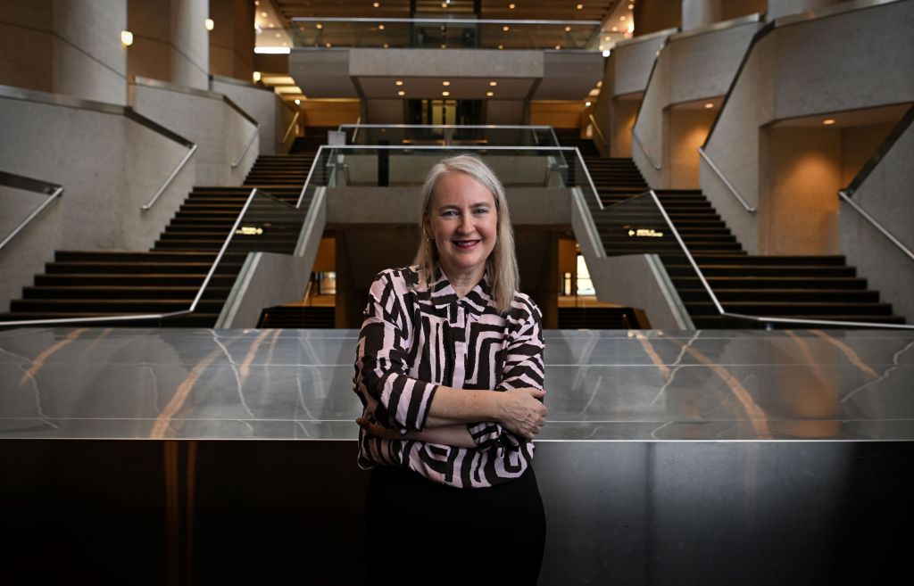 Rachel Healy is thrilled to be the new head honcho at QPAC. Photo: Lyndon Mecheilsen