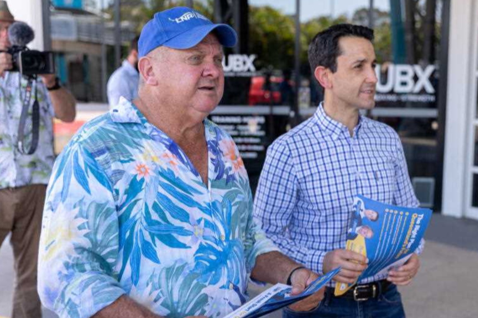 Russell Field says he was overwhelmed with support while campaigning for his seat in Brisbane. Photo: Russell Freeman/AAP