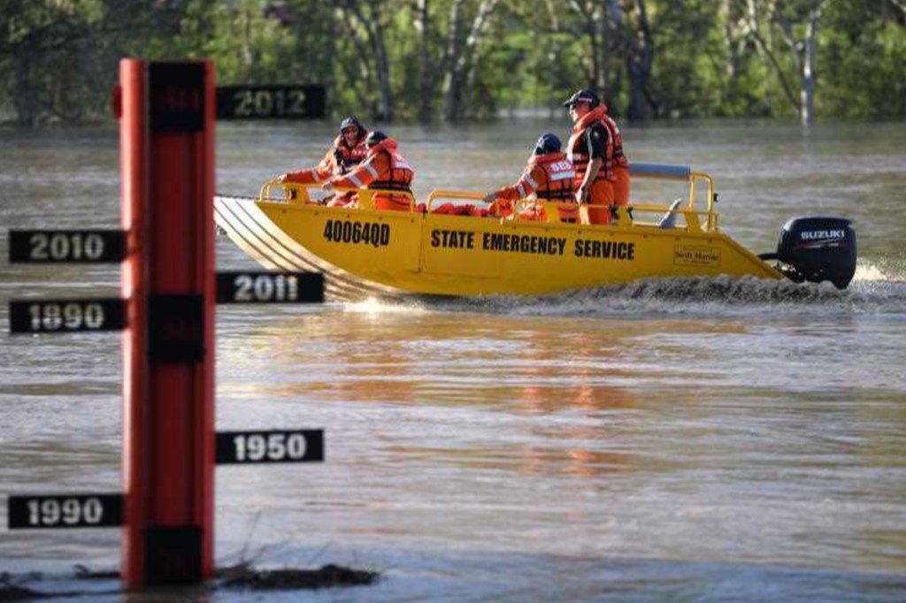 Thumbnail for Women rescued from floodwaters as deluge continues