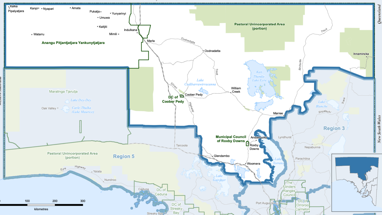 The Far North Local Voice region stretches the length of the state. 