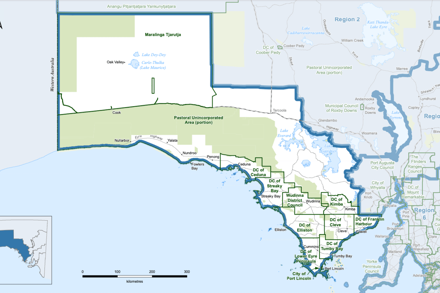 The West and West Coast region.