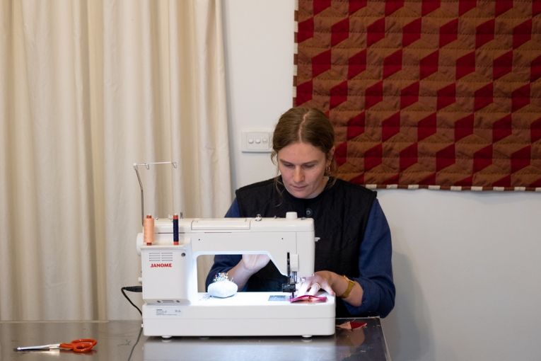 Thumbnail for Heirloom’s Sherrin Koch thinks we should all be quiet quilting