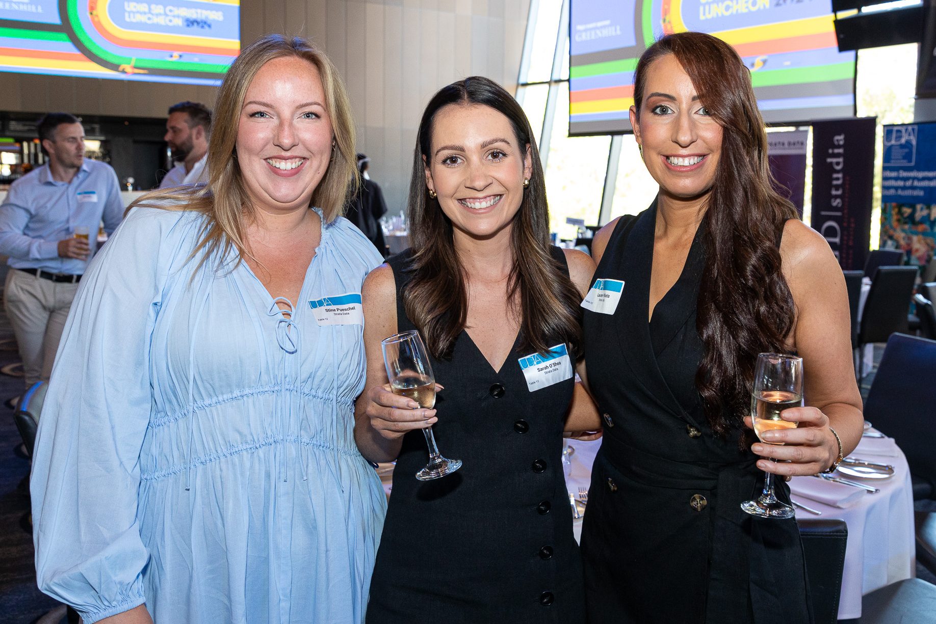 Stine Pueschel, Sarah O’Shea and Lauren Piliotis