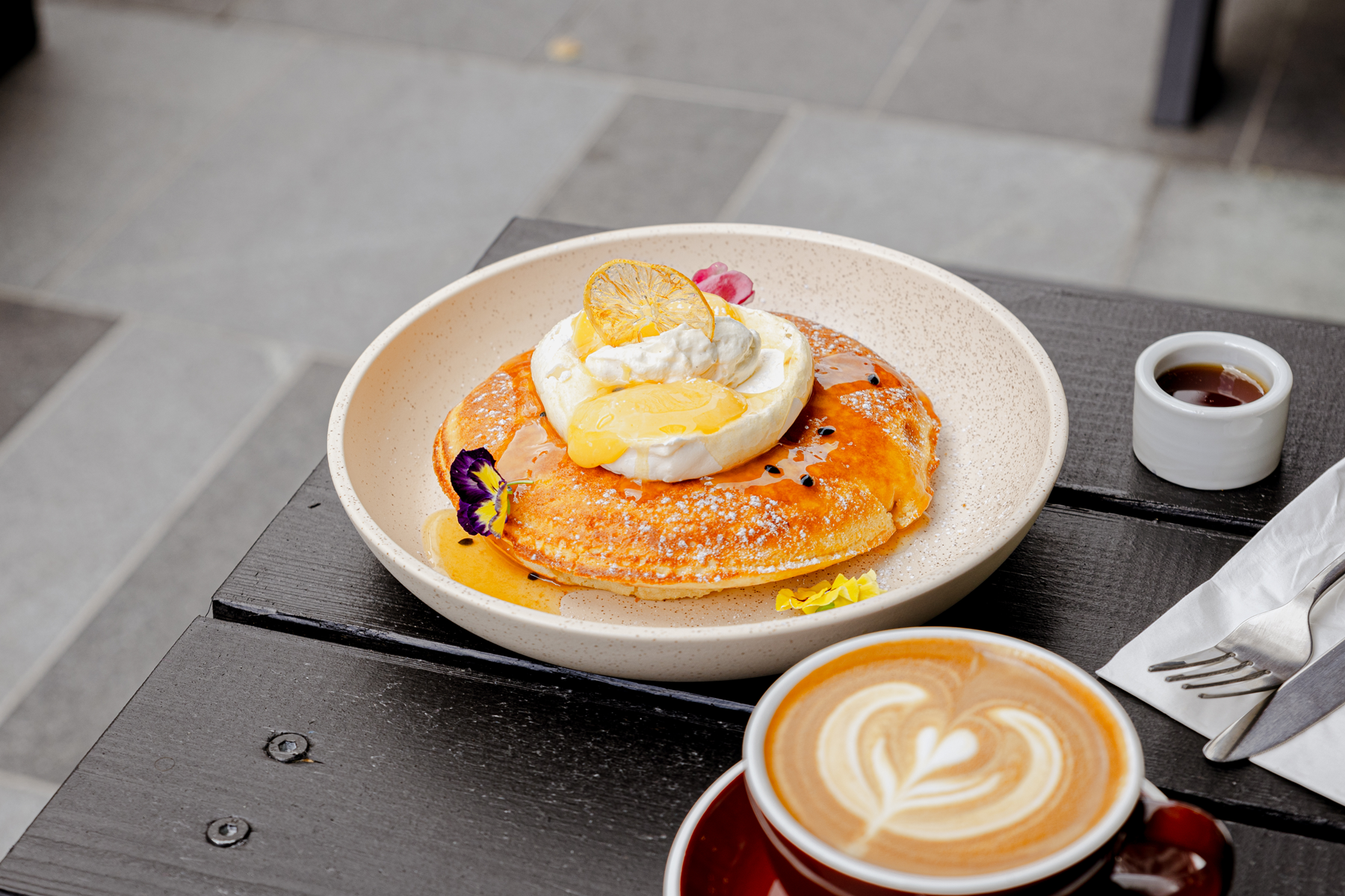 Thumbnail for Devour syrup-drenched butterycakes at Fortitude Valley’s slick new cafe Buttery Boy