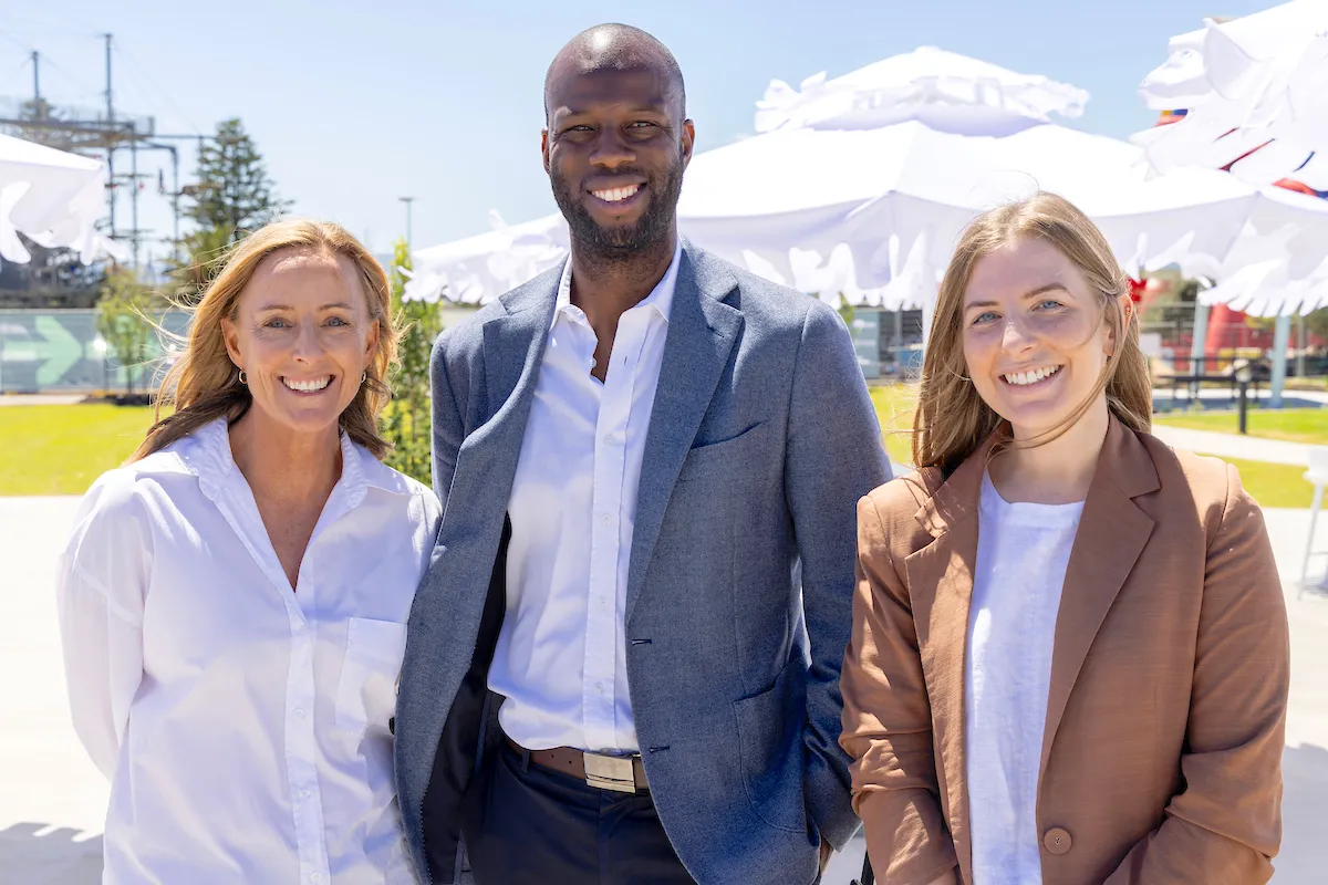 Tanya Demaria, Bruce Djite and Ellie Keightley