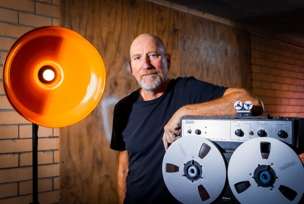 Brisbane dub master and serious muso Mick Dick has put out a funny little Christmas song to keep us all amused. Photo: Thomas Oliver