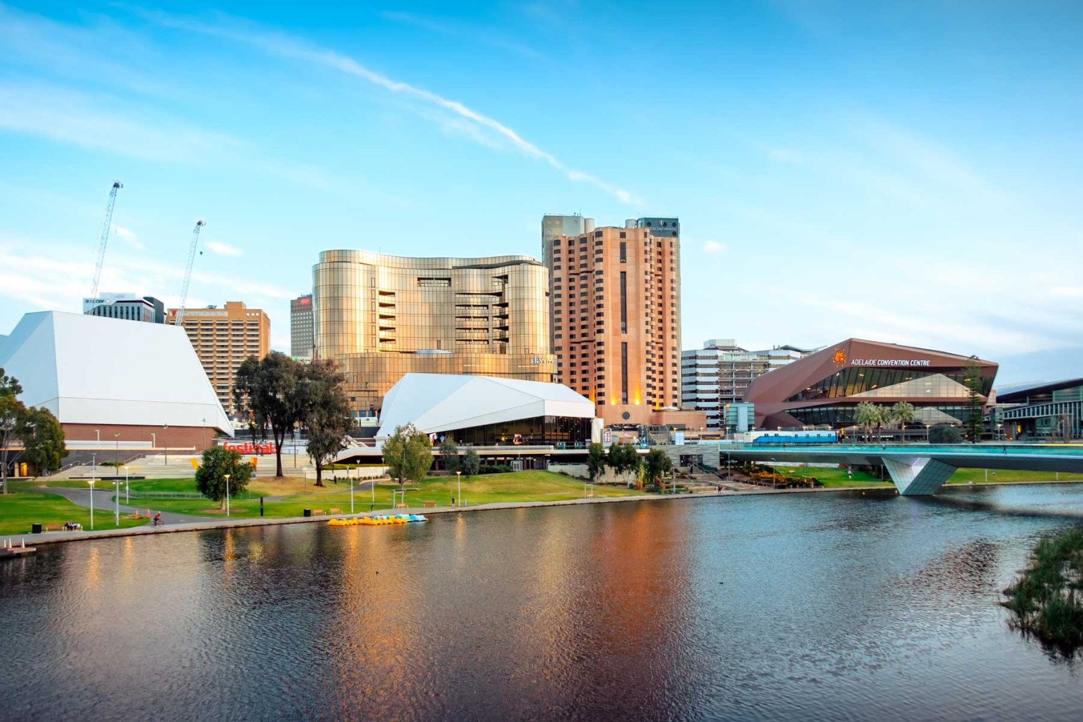 The blue-green algae management program of the Torrens Lake will commence on today to prevent blue-green algae outbreak. Photo: supplied. 